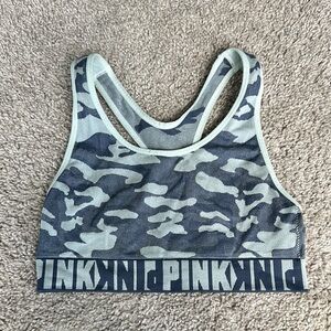 PINK camo bralette